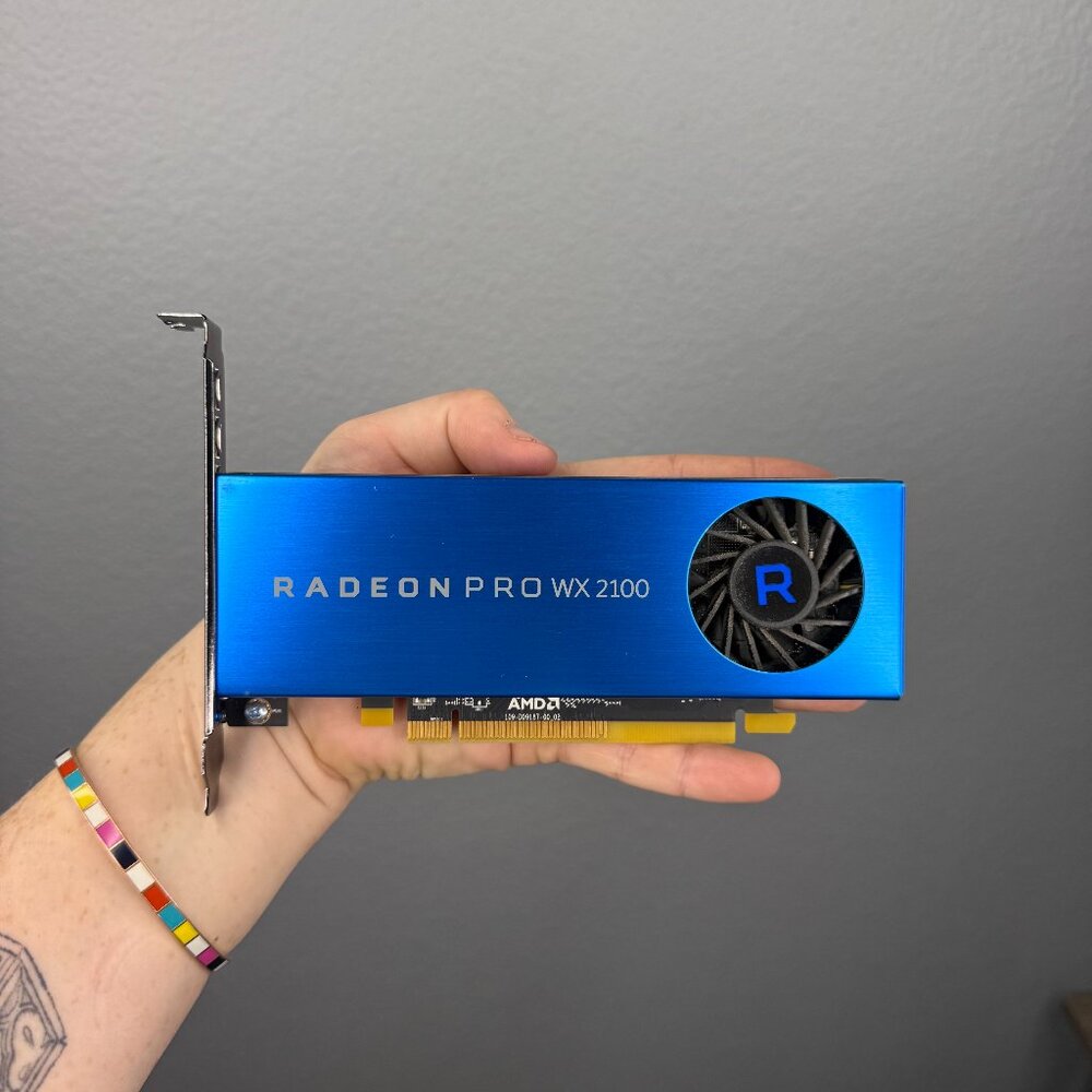 Radeon Pro WX 2100 Graphics Card